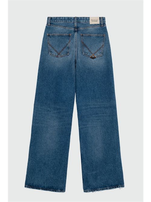 SUPER WIDE EVA HERZIGOVA ROY ROGERS | RND90350CT312876C0999 - Denim